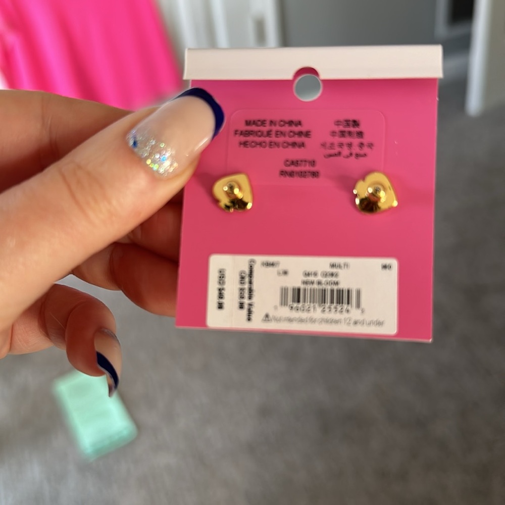 Kate Spade earrings very colorful perfect for spring. 😻 - Picture 4 of 4
